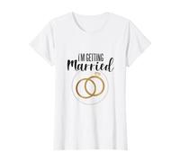 Bride Bachelorette Party Gift I'm Getting Married T-Shirt