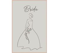 Bride: Bride blank journal, bride to be notebook gift - Wedding Planning Notebook for Bride to Be - Wedding Planning Ideas, and Journaling the Road to Marriage : 6" x 9" 110 pages paperback