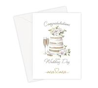 Bride & Bride Wedding Greeting Card, Lesbian Wedding Congratulations Card, Paper Couple Greeting Cards, Heartfelt Lesbian Gifts