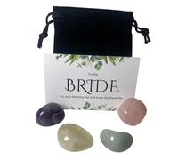 Bride Crystal Pouch | Crystals for Your Wedding Day | Makes a Thoughtful, Loving Wedding Gift | Crystals for The Bride