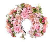 Bride Floral Headbands Flower Headbands Women Floral Garlands Crown Hair Wreath Bride Flower Crown For Wedding