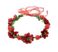 Bride Flower Crown For Wedding Flower Garlands Crown Hair Wreath Create A Beautiful Look For Parties And Photos Headbands