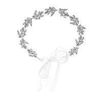 Bride Flower Wedding Hair Vine Brides Bridesmaid Leaf Hair Band Rhinestone Women Headband Wedding Hair Accessories For Women Tiara Girls Pro