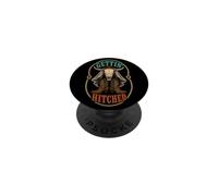Bride Gettin Hitched Western Wedding Bachelorette Party Gift PopSockets Adhesive PopGrip
