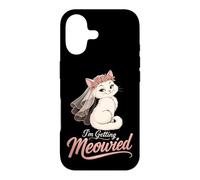 Bride Getting Meowied Funny Cat Wedding Future Mrs Gift Case for iPhone 17