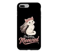 Bride Getting Meowied Funny Cat Wedding Future Mrs Gift Case for iPhone 7 Plus/8 Plus
