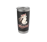 Bride Getting Meowied Funny Cat Wedding Future Mrs Gift Stainless Steel Insulated Tumbler