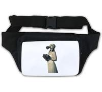 Bride Girl Cold War Themed Waist Bag Fanny Pack White