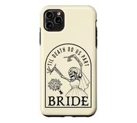 Bride Groom Til Death Do Us Part Skeleton Halloween Matching Case for iPhone 11 Pro Max