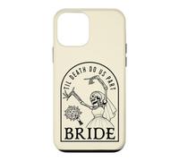 Bride Groom Til Death Do Us Part Skeleton Halloween Matching Case for iPhone 12 mini