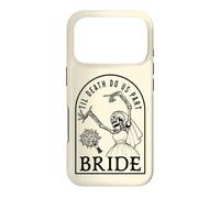 Bride Groom Til Death Do Us Part Skeleton Halloween Matching Case for iPhone 17 Pro
