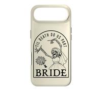 Bride Groom Til Death Do Us Part Skeleton Halloween Matching Case for iPhone Air