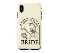 Bride Groom Til Death Do Us Part Skeleton Halloween Matching Case for iPhone XS Max