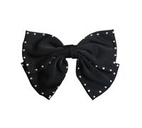Bride Hairpin With Pearls Bowknot For Girls Balletcore Ribbon Bow For Pageant Prom Princess Hair Accessories Stage Props