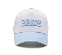Bride Mesh Back Cap, Fashion Casual Breathable Hat for Women, Lightweight Comfortable Adjustable Sun Hat for Wedding & Bridal Party