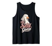Bride Mrs Silly Goose Funny Wedding Bridal Party Gift Tank Top
