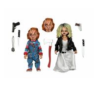 Bride of Chucky 8'' Scale Clothed Figure Chucky & Tiffany 2-Pack