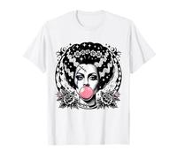 Bride of Frankenstein Bubblegum Monster Halloween Graphic T-Shirt