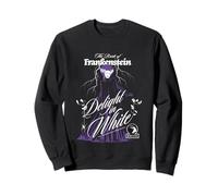 Bride Of Frankenstein Delight In White Sweatshirt