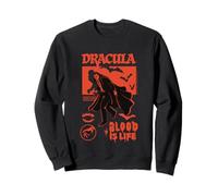 Bride Of Frankenstein Dracula Blood Is Life Sweatshirt