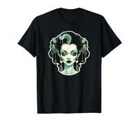 Bride of Frankenstein Goth Monster Retro Halloween T-Shirt