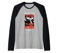 Bride of Frankenstein Thirst for Blood Raglan Baseball Tee