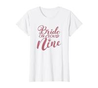 Bride On Cloud Nine Bachelorette Party Bridal Party Matching T-Shirt