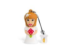“Bride” Professional, Fun USB 2.0 Flash Drive Memory Stick Data Storage Keyring, 8 GB