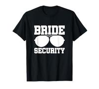 Bride Security Ring Bearer Wedding Party Kids Boys T-Shirt