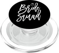 Bride Squad Script Bachelorette PopSockets PopGrip for MagSafe