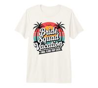 Bride Squad Vacation 2026 Final Fling Bachelorette Trip Premium T-Shirt