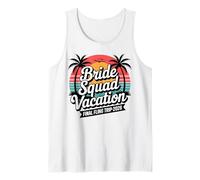 Bride Squad Vacation 2026 Final Fling Bachelorette Trip Tank Top