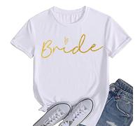 Bride Tees Bridesmaid Party Tshirts Bride T-Shirts Bachelorette Party T Shirts Team Bride Hen Do Tops Tees 039