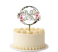 BRIDE TO BE Acrylic Wedding Cake Topper Elegant Hen Party Toppers Decoration UK