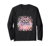 Bride to Be Bloom Floral Romance Design Long Sleeve T-Shirt