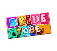 Bride To Be Chocolate Bar Wrapper Novelty Gift for Girlfriend sister Daughter friend Marriage (#1249) (with chocolate bar)