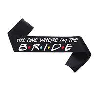 Bride to Be Sash, The one Where I'm The Bride ' Sash for Hens Party Wedding Decorations Party Favors Accessories Future Wifev