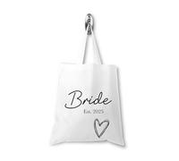 Bride Tote Bag, Bride To Be Gift, Bridal Shower Gift, Engagement Hen Party Gift, Tote Bag For Wedding Day (2025)