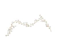 Bride Wedding Rhinestone Hair Vine, Classic Simple Bridal Hair Piece 37.5cm Gold - Elegant & Durable Design, Comfortable Fit for Brides, Bridesmaids, and Special Occasions
