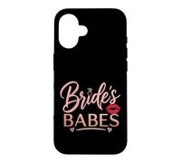 Bride's Babes Wedding Bridal Party Bridesmaid Gift Case for iPhone 16