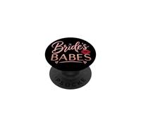 Bride's Babes Wedding Bridal Party Bridesmaid Gift PopSockets Adhesive PopGrip