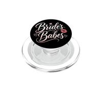 Bride's Babes Wedding Bridal Party Bridesmaid Gift PopSockets PopGrip for MagSafe