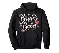 Bride's Babes Wedding Bridal Party Bridesmaid Gift Pullover Hoodie