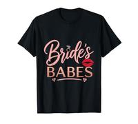 Bride's Babes Wedding Bridal Party Bridesmaid Gift T-Shirt
