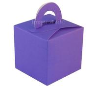 Brides Companion 10 Pack of Cute Favour Gift Boxes in Purple *REDUCED TO CLEAR*