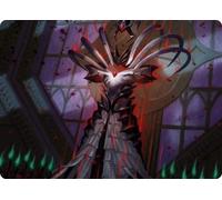 Bride's Gown (#6) Art Card | Innistrad: Crimson Vow