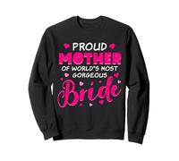 Bride's Mother Wedding Costume for Mother of the Bride Sweatshirt