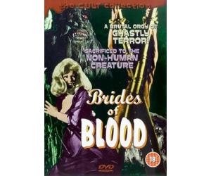 BRIDES OF BLOOD DVD Kent Taylor Beverly Powers Eddie Romero Brand New UK R2