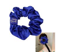 Bridesmaid Bride Scrunchy Bachelorette Hair Bun Hair Scrunchies Bridal Shower Hairtie Party Supply Headdress For Wedding