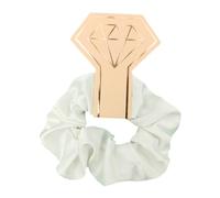 Bridesmaid Bride Scrunchy Bachelorette HairBun Satins Hair Scrunchies Bridal Shower PartyFavor Headdress Wedding Bridal Hair Accessories Bridesmaid Wedding Party Hair Scrunchies